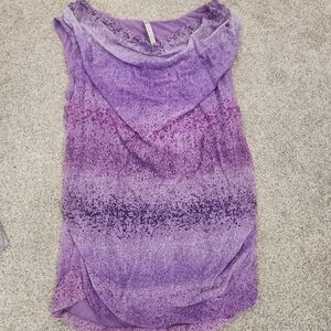 Purple Sleeveless Women's Top